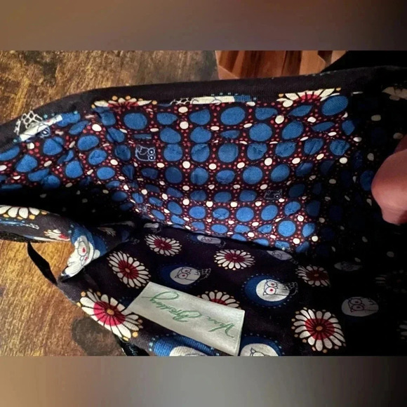 RETIRED: Vera Bradley | Night Owl pattern, trifold wallet - Picture 11 of 15